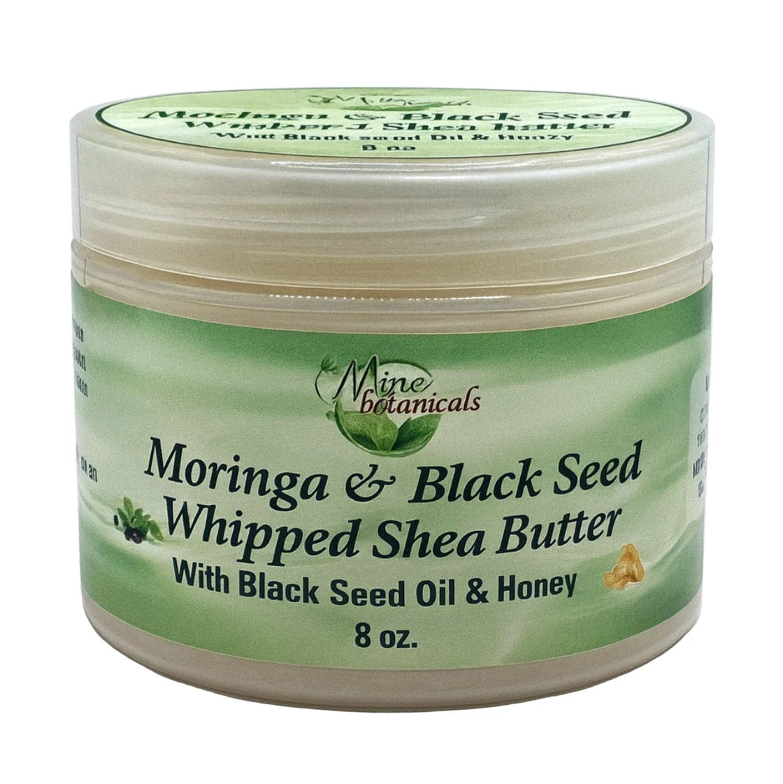 Mine Botanicals Whipped Shea Butter with Moringa & Black Seed 8oz