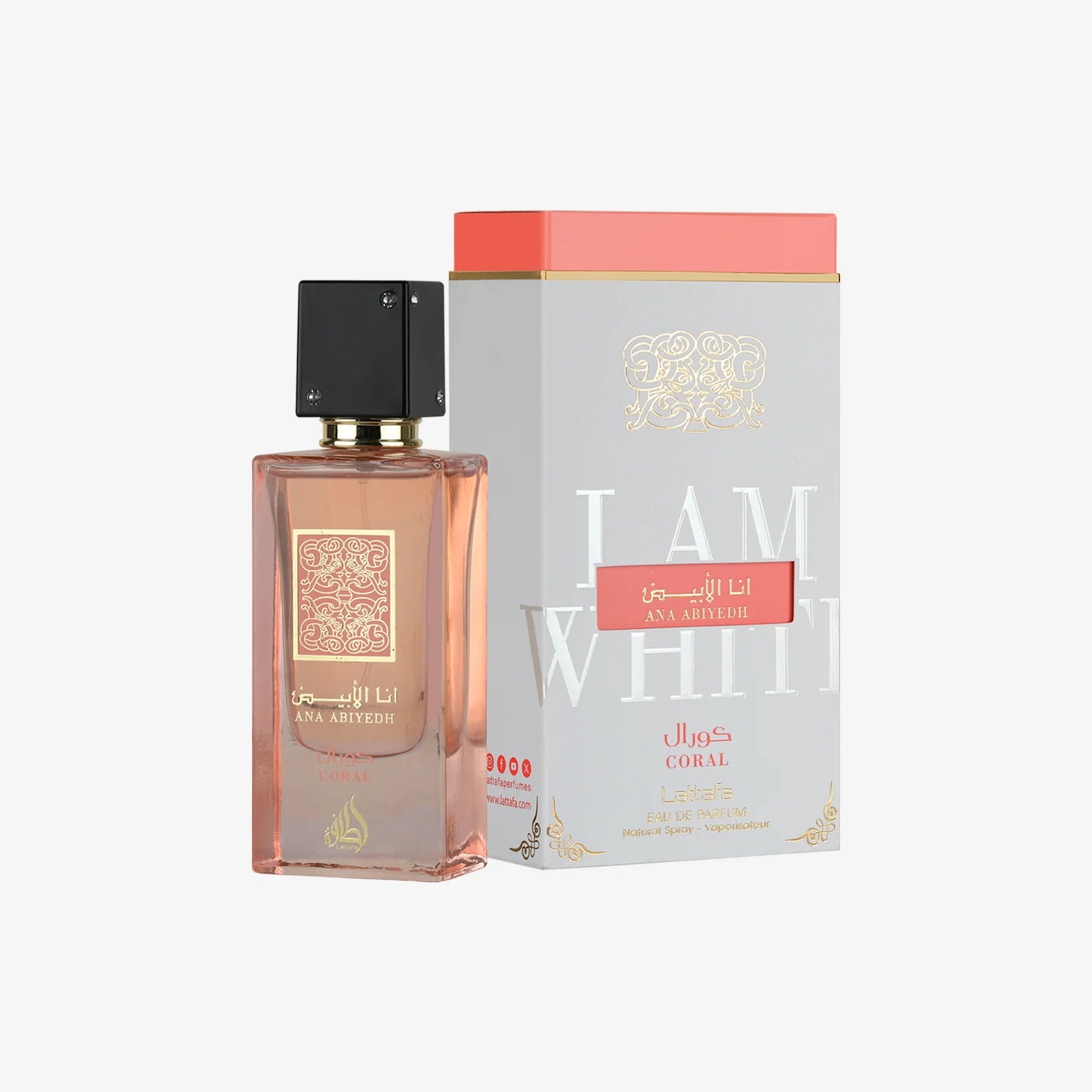 LATTAFA ANA ABIYED CORAL 60 ml