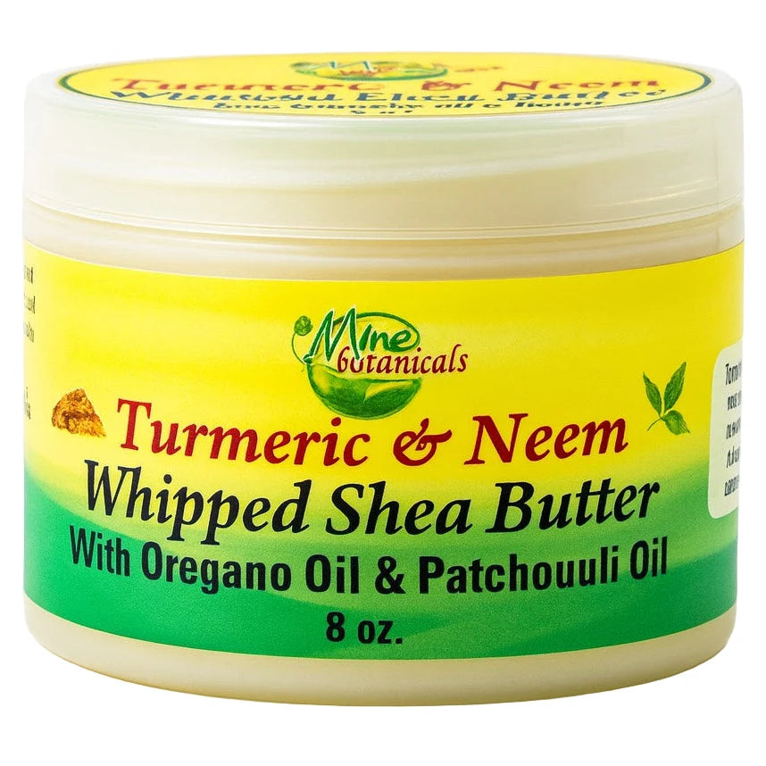 Mine Botanicals Turmeric & Neem Whipped Shea Butter 8oz