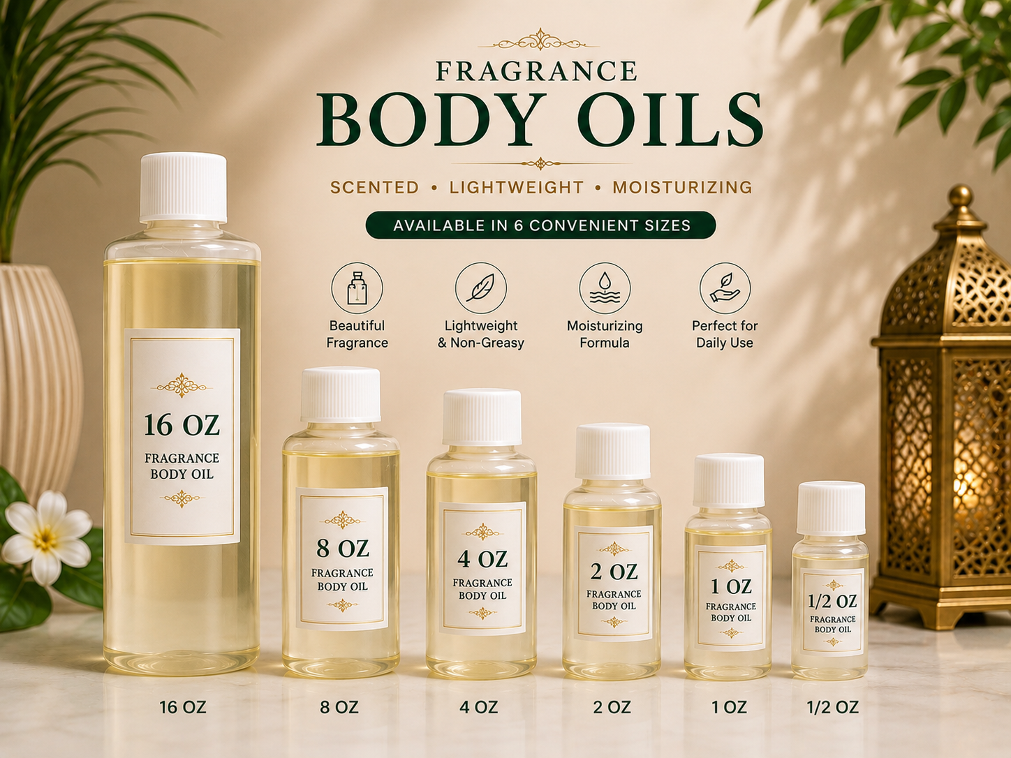Fragrance Body Oils – Domestic