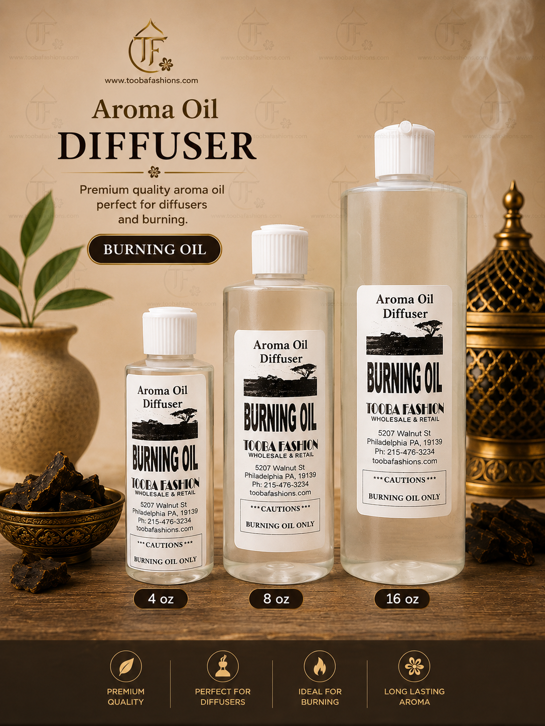 Burning Oils