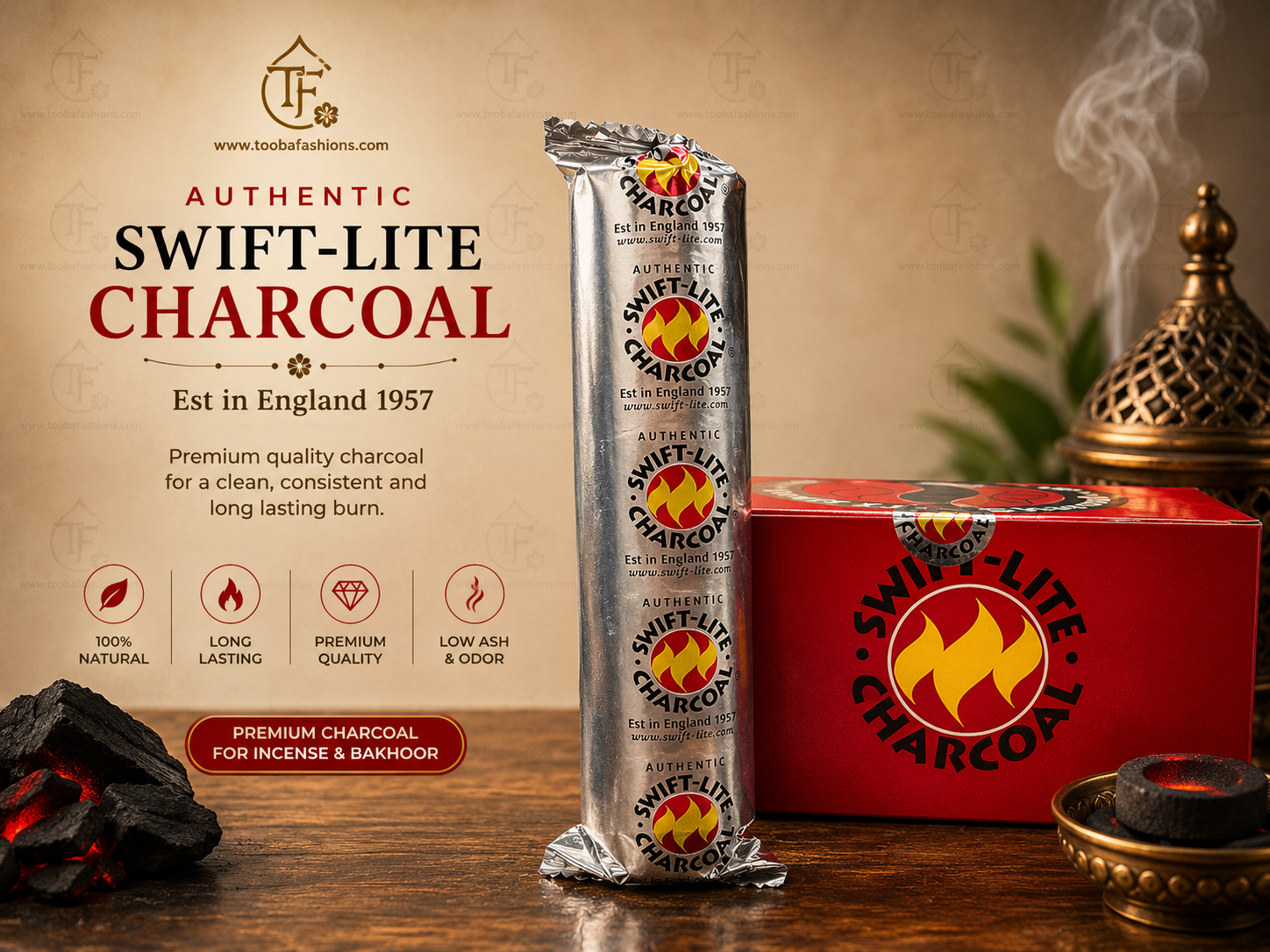 Swift-Lite Charcoal