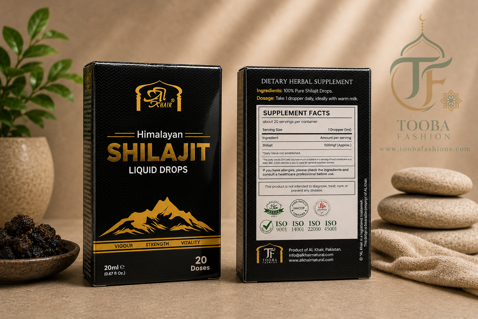 Himalayan Shilajit Liquid Drops – 20 ml