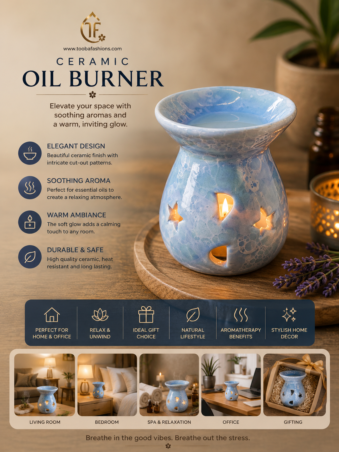 Ceramic Oil Burner