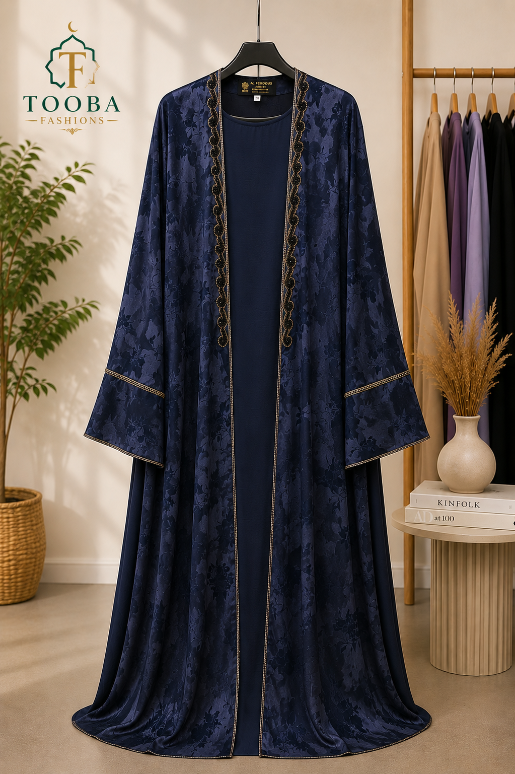 Designer 2pc Abaya_w/print
