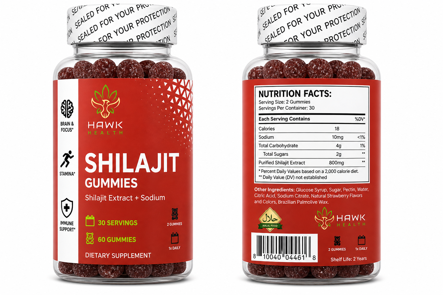 Hawk Shilajit Gummies