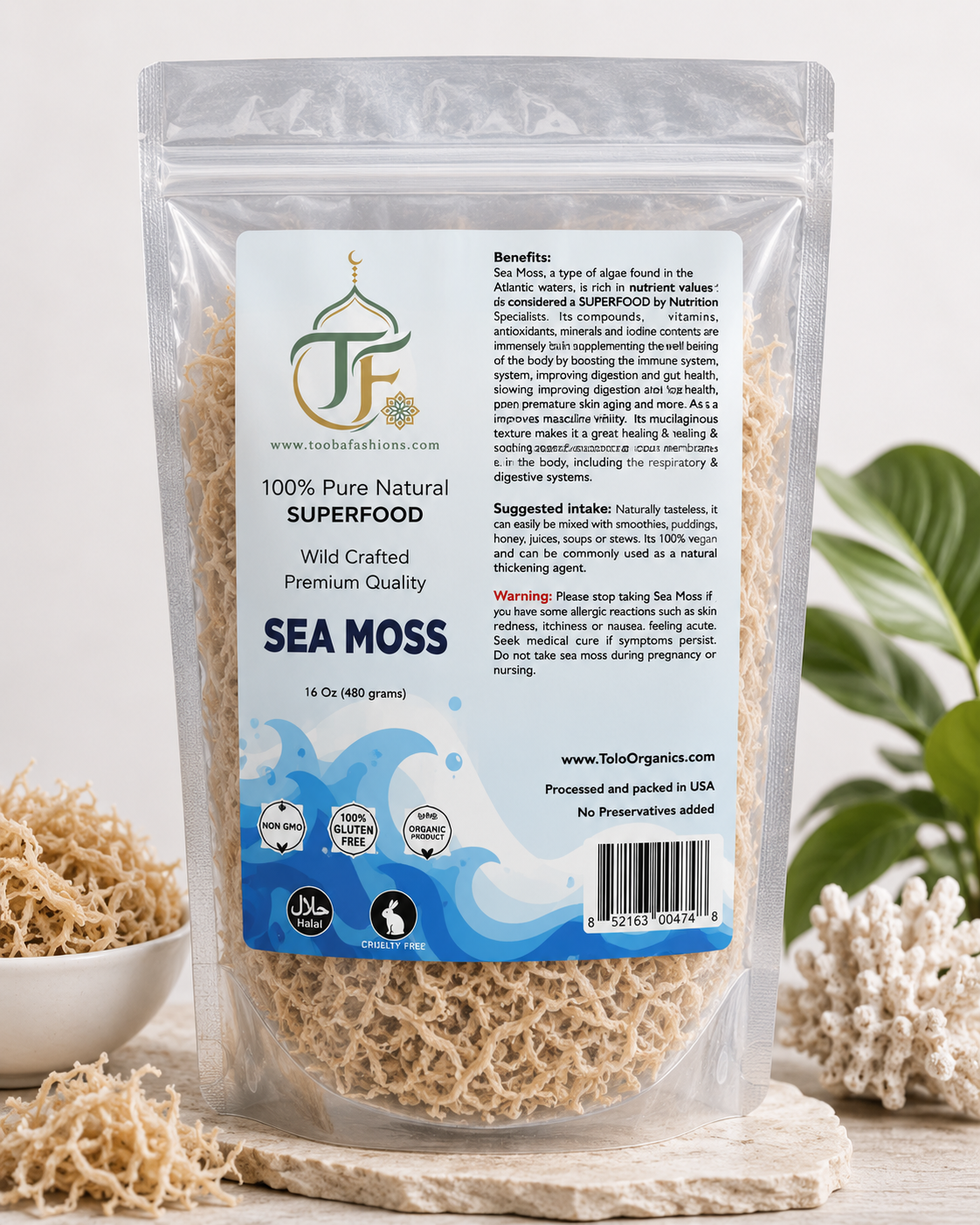 Raw Irish Sea Moss
