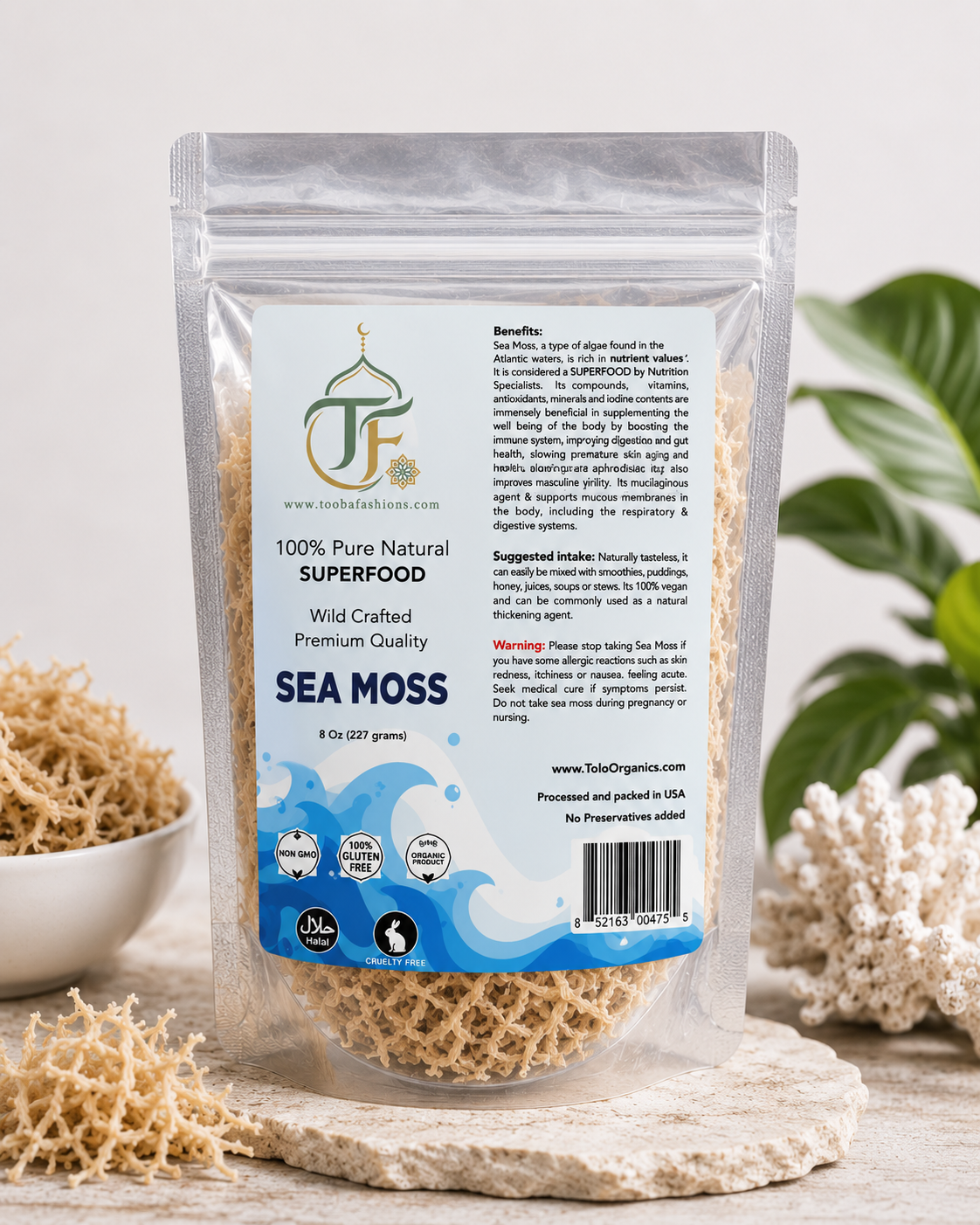 Raw Irish Sea Moss