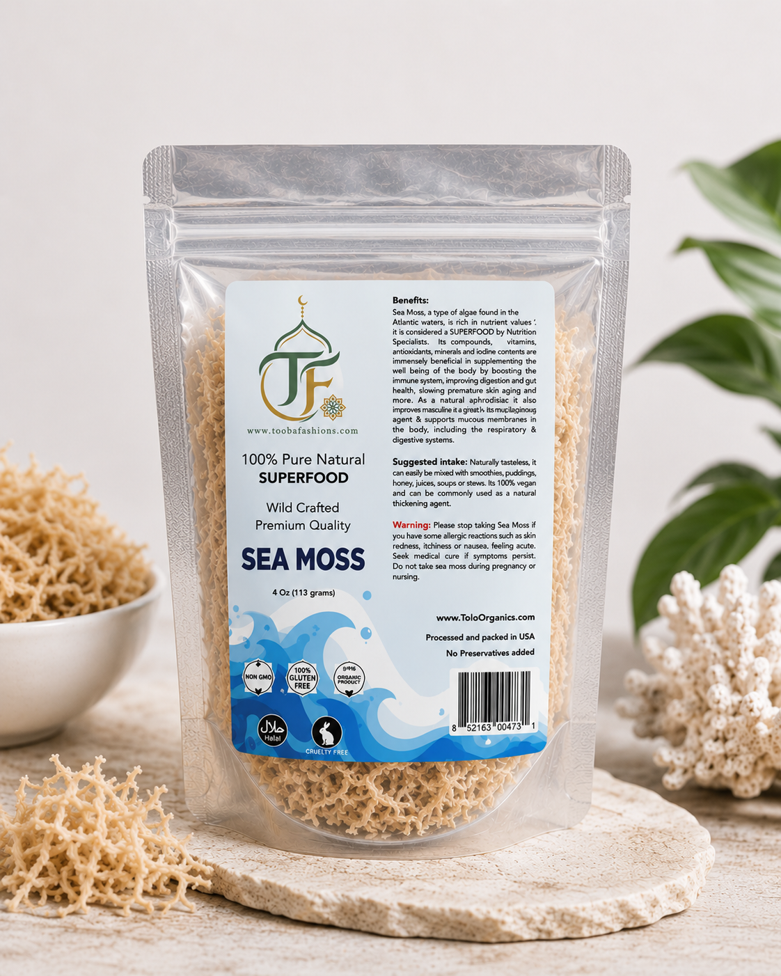 Raw Irish Sea Moss