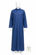 Daffah Men’s Thobe - Blue / 52 / Long - DAFFAH