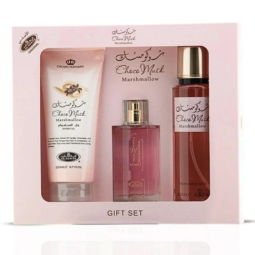 Al-Rehab Choco Musk 3-Piece Gift Set