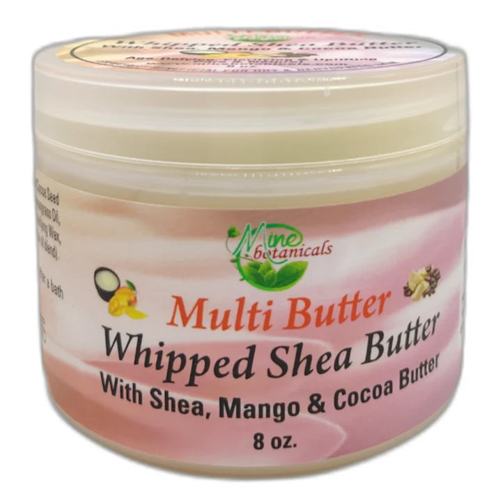 Mine Botanicals Multi Butter Whipped Shea Butter 8oz