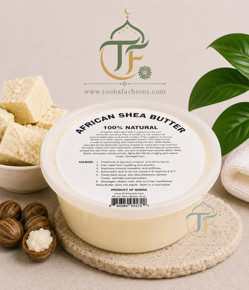 Raw Shea Butter - White / 16 oz