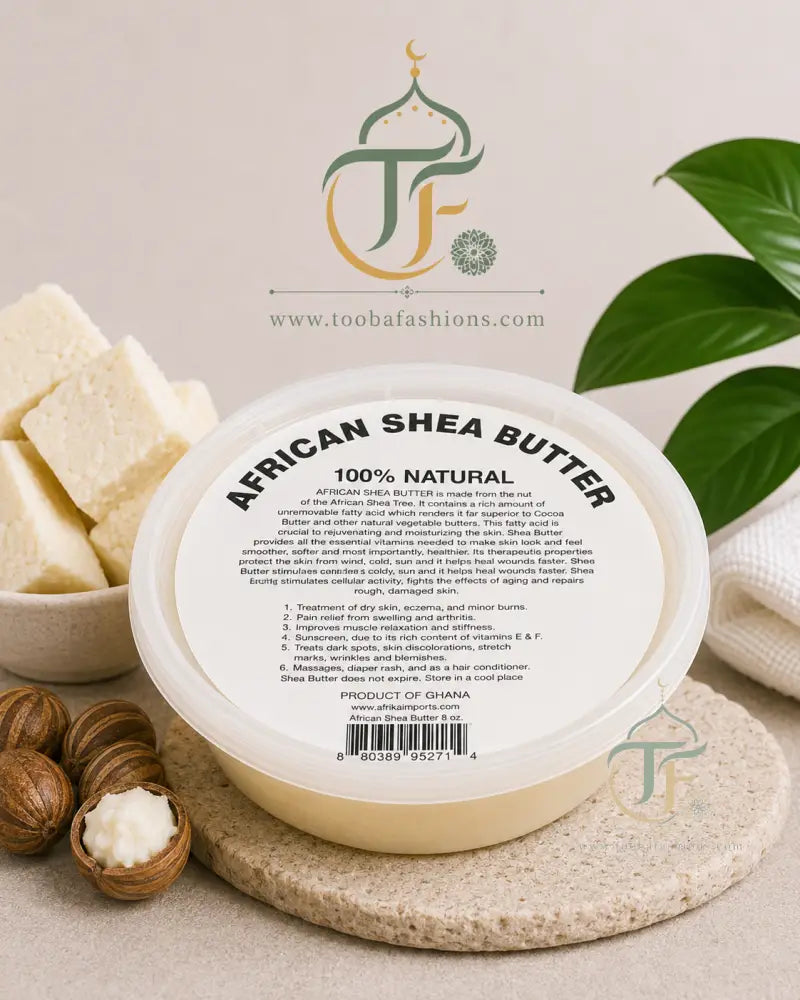 Raw Shea Butter - White / 8 oz
