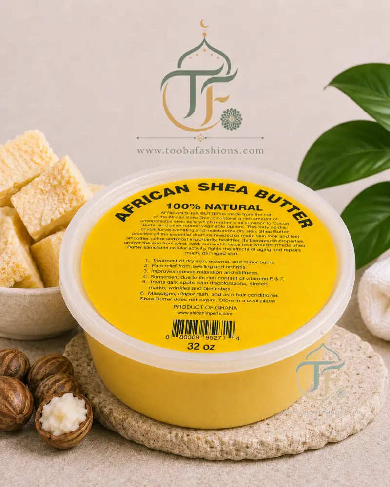 Raw Shea Butter - Yellow / 16 oz