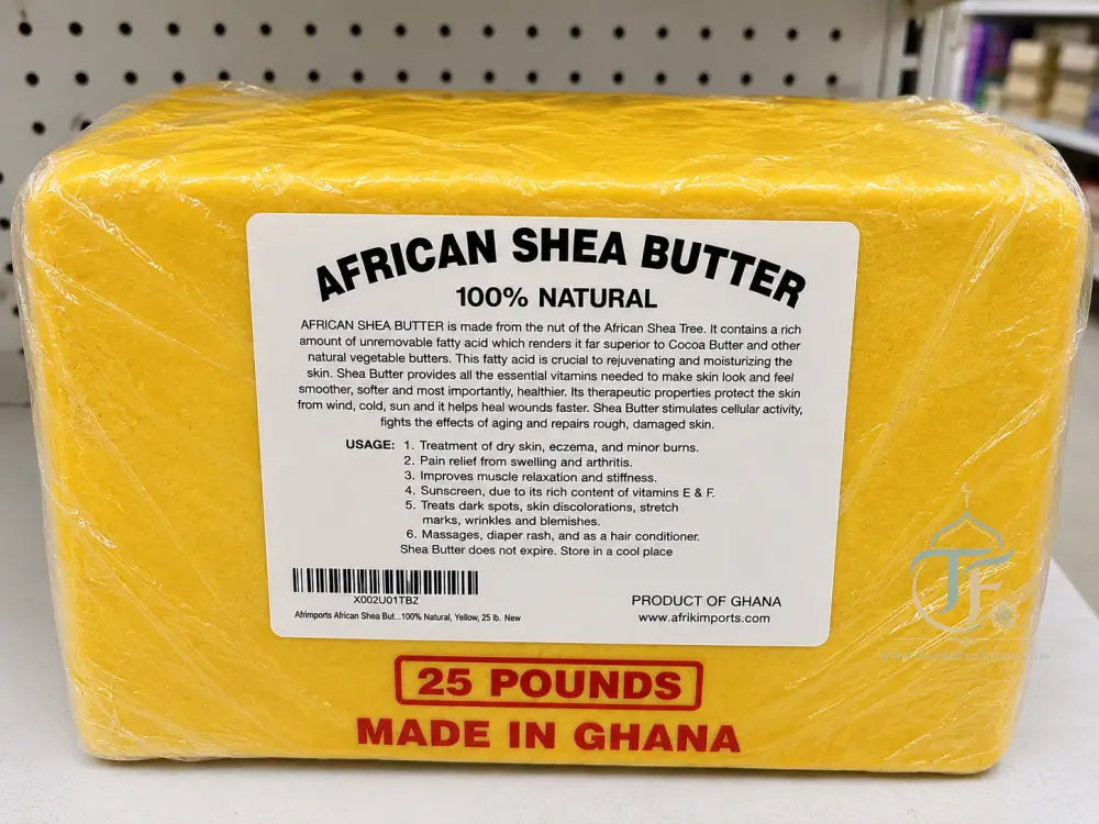 Raw Shea Butter - Yellow / 25 lb