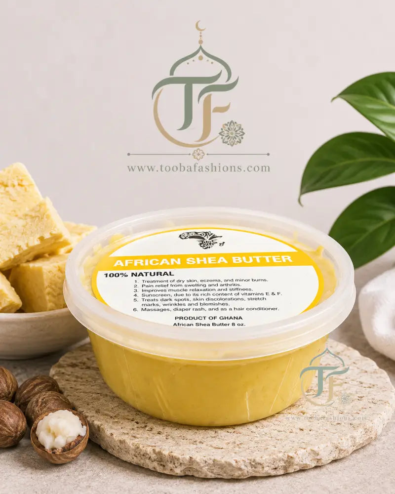 Raw Shea Butter - Yellow / 8 oz whipped (yellow)