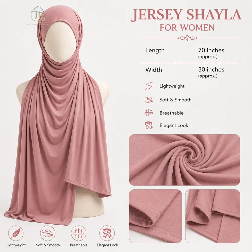 Women’s Jersey Shayla - Dusty pink - women’s clothing